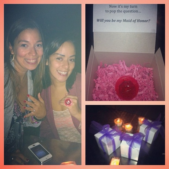 “Proposing” to Your Maid of Honor – A Super Cute Idea
