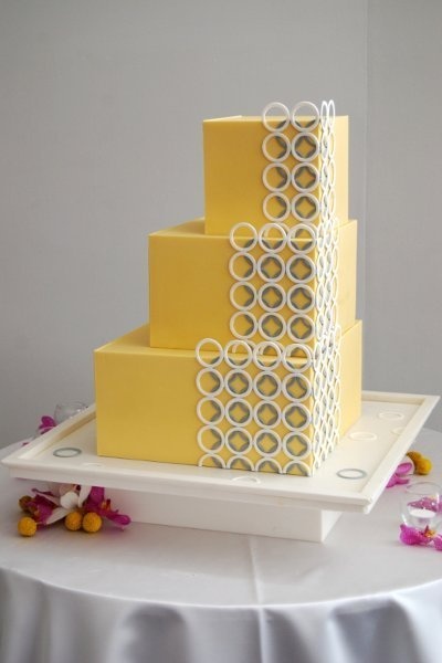 Artistic Wedding Cake