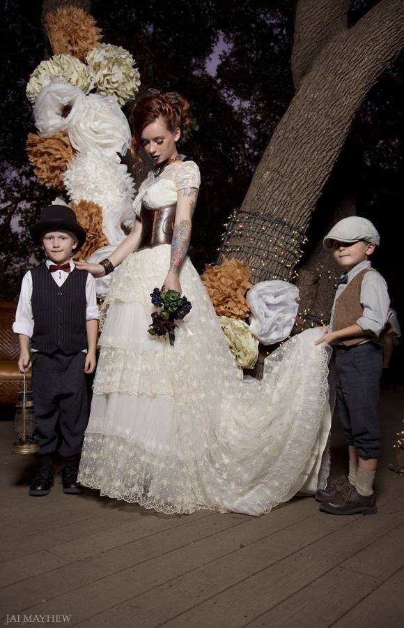 Steampunk Wedding Dress