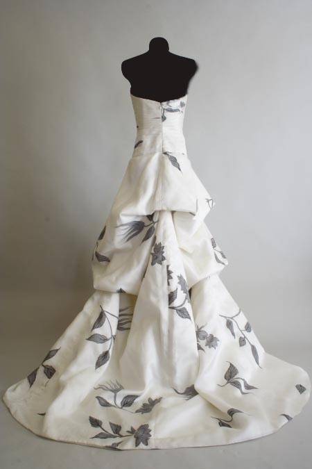 Printed Wedding Dress