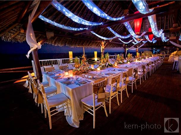 Night Wedding Reception