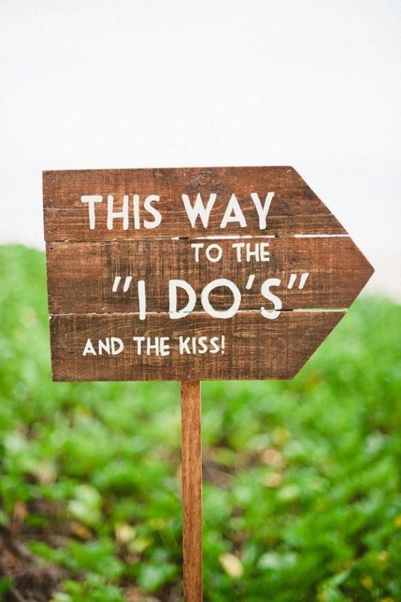 5 Cute Wedding Sign Ideas