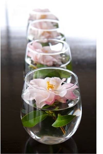 Floating Flower Centerpieces