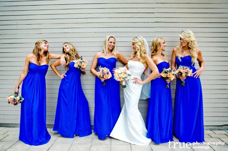 Bridesmaids Who Have the Blues