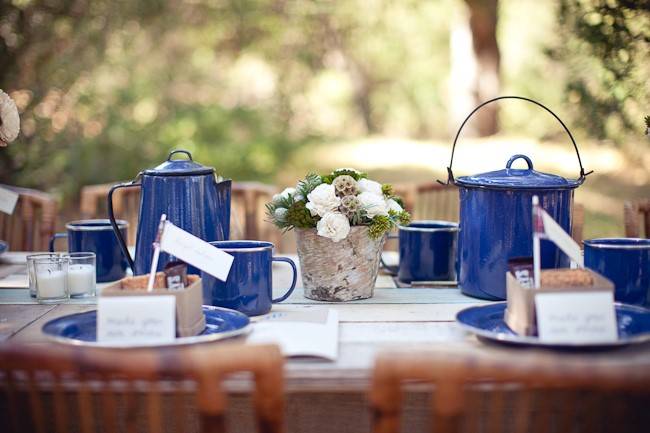 Fun Wedding Theme for Fall: Camping