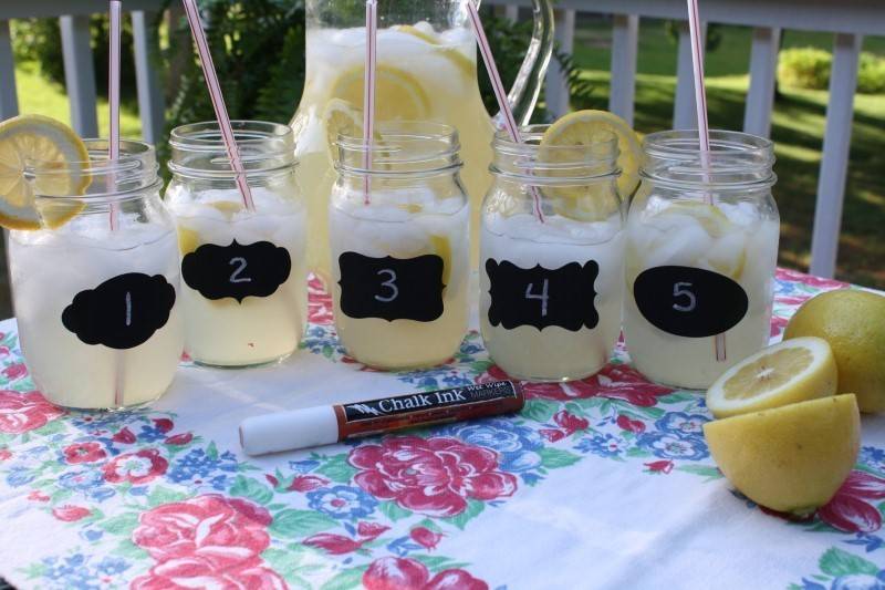 Clever Mason Jar Drinking Glass Idea for Your Wedding Reception