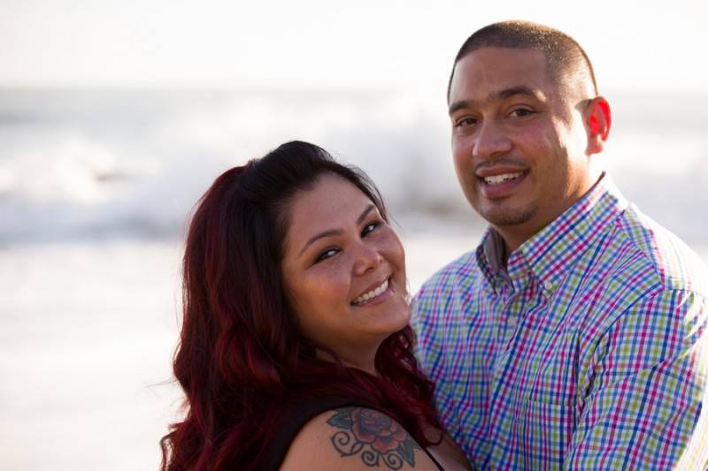 Sunset by the Beach   An Engagement Shoot