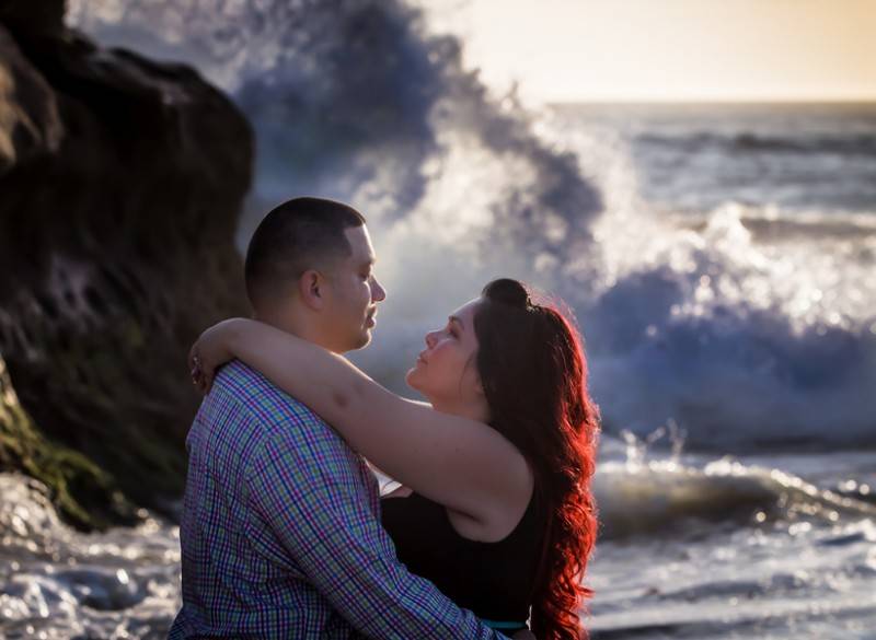 Sunset by the Beach   An Engagement Shoot