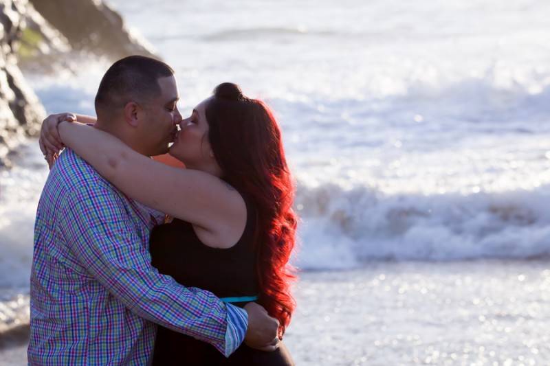 Sunset by the Beach   An Engagement Shoot