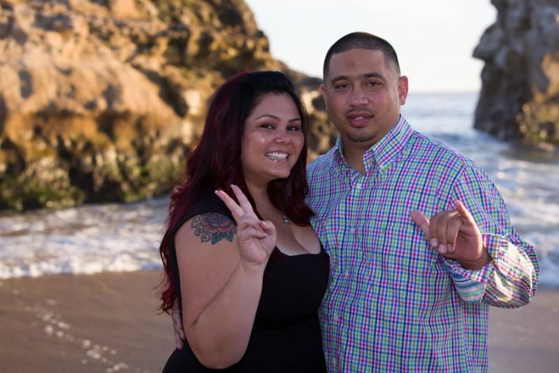 Sunset by the Beach   An Engagement Shoot