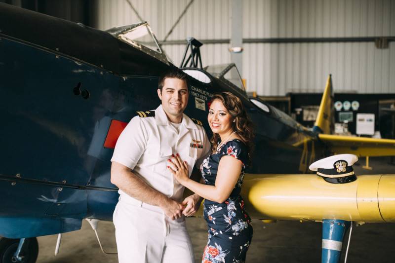 The Navy Blues   An Engagement Shoot