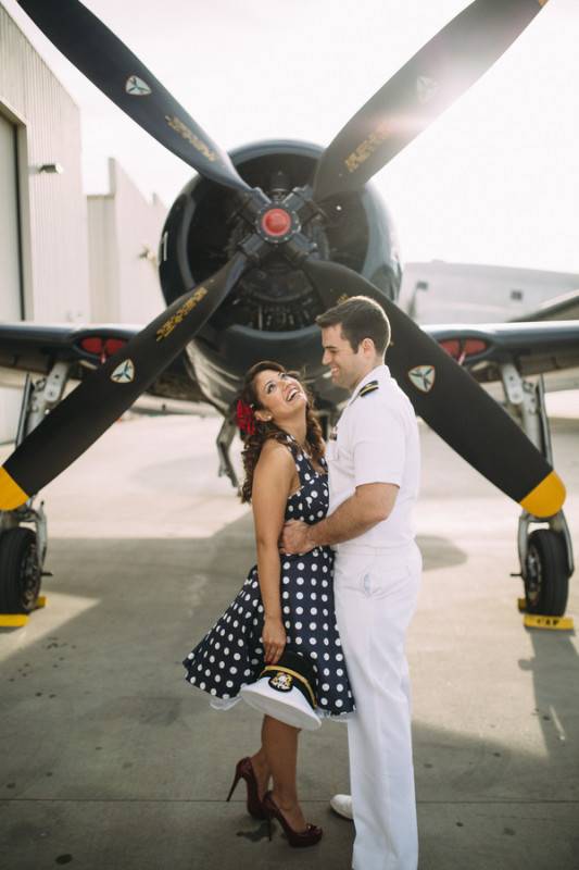 The Navy Blues   An Engagement Shoot