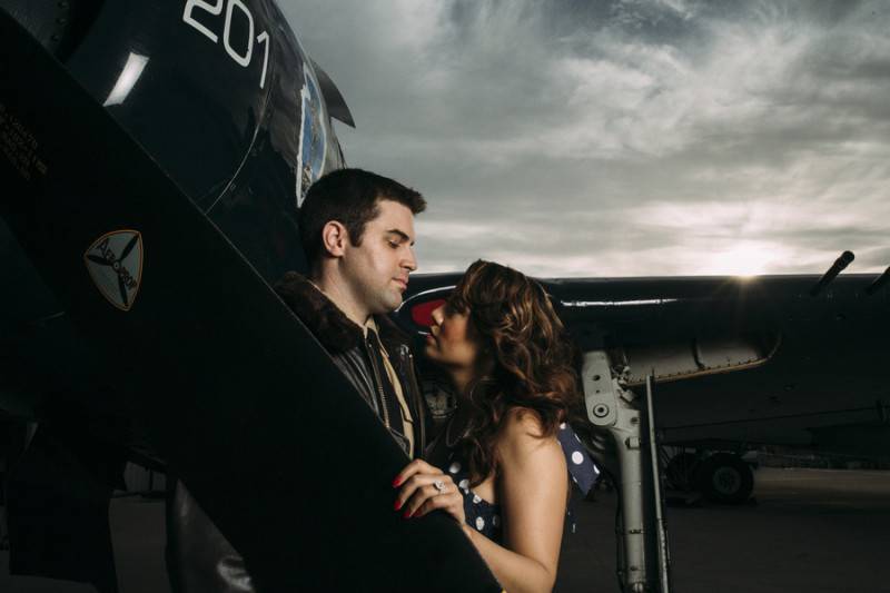 The Navy Blues   An Engagement Shoot