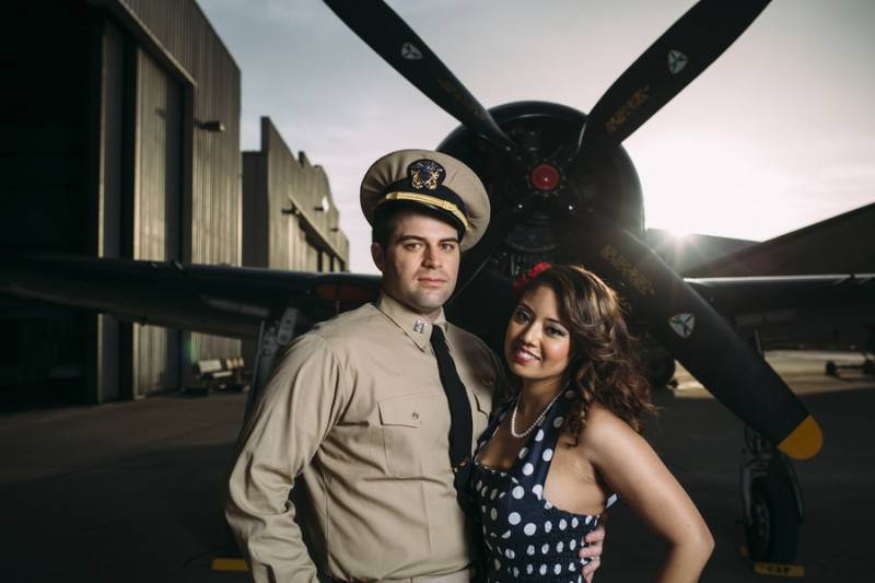 The Navy Blues   An Engagement Shoot