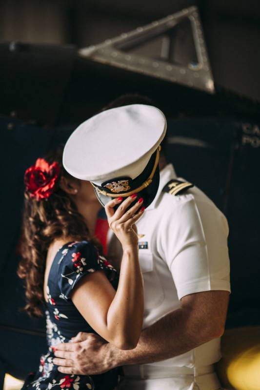 The Navy Blues   An Engagement Shoot