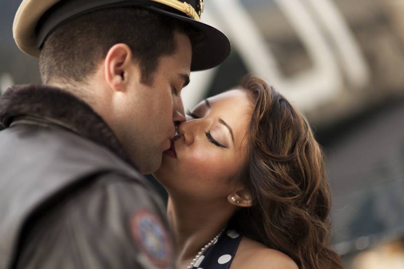 The Navy Blues   An Engagement Shoot