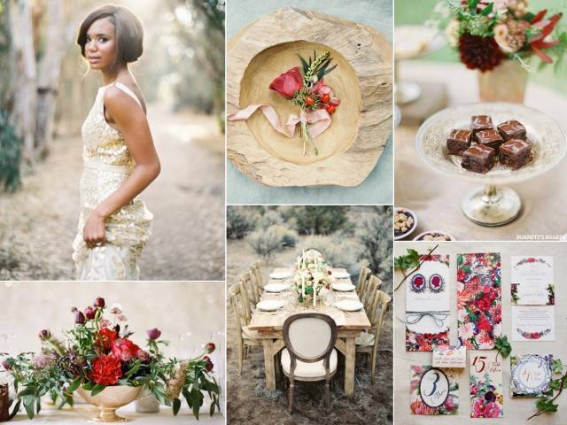 Valentine’s Day Wedding Color Palette Ideas