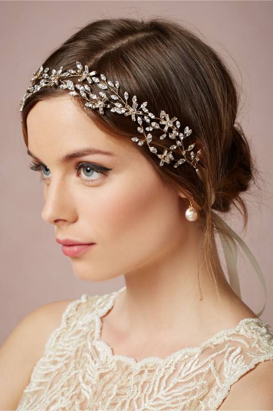 The Newest and Hottest Wedding Accessory: The Floral Wedding Headpiece