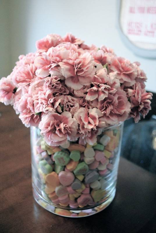 DIY Valentine’s Day Wedding Centerpieces