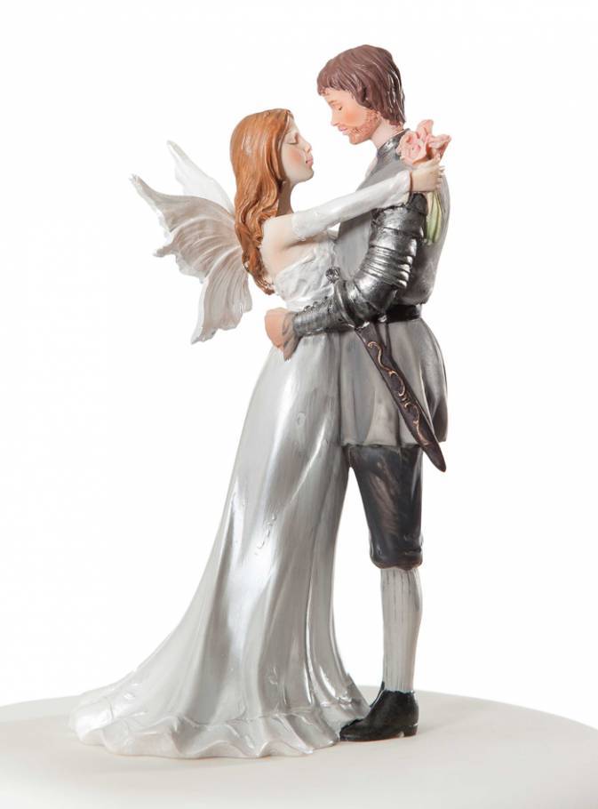 Whimsical Wedding Cake Toppers for the Fantasy Themed Wedding