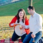 Autumn Picnic Inspired Engagement