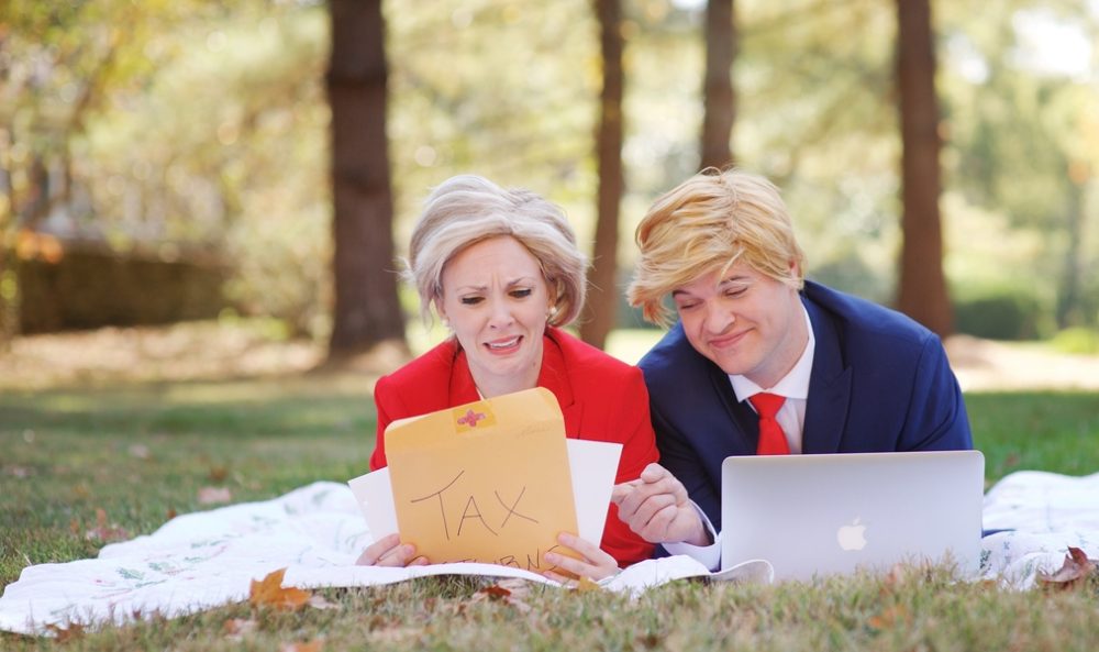 Secret Revealed: Trump + Clinton In Love! | Styled Shoot