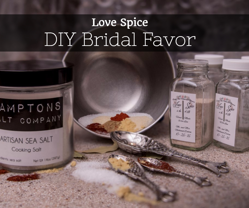 Love Spice   A DIY Bridal Favor