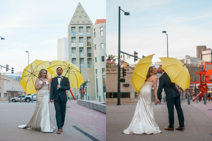 Chic and Urban Styled Wedding