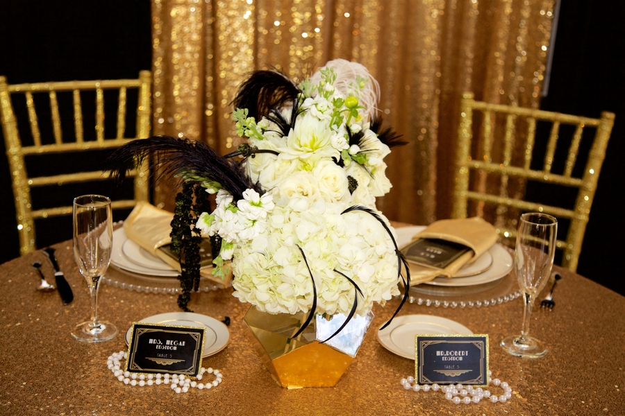 Great Gatsby Styled Wedding