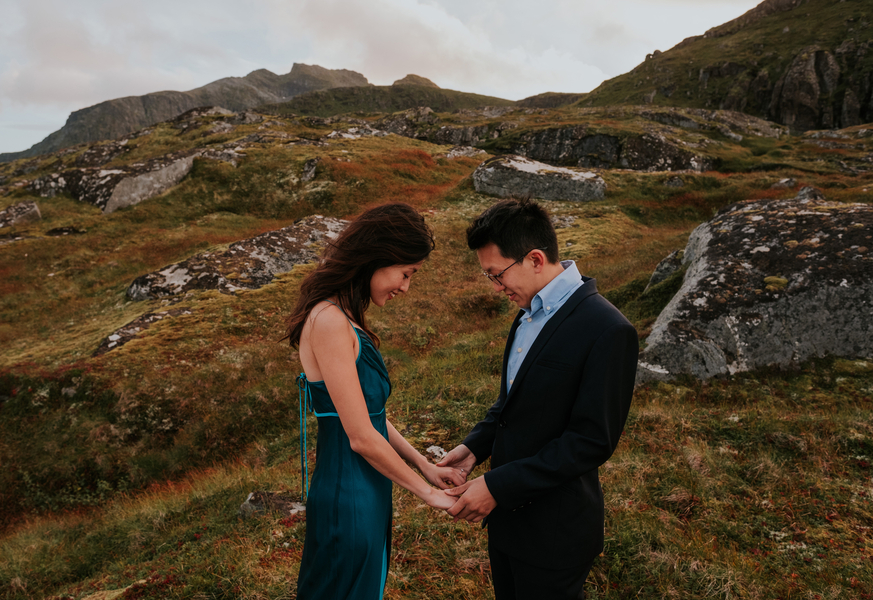 Pre Wedding Shoot In The Amazing Lofoten Islands