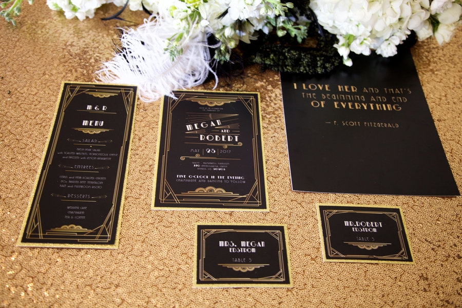 Great Gatsby Styled Wedding