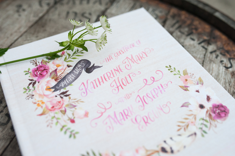 Blush, Peach, and Mint Wedding