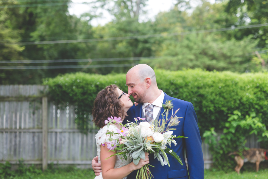 Garden Party Wedding with a Dinosaur themed Twist