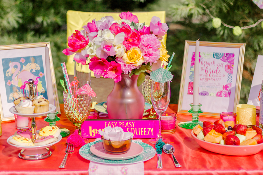 Lilly Pulitzer Inspired Engagement Brunch