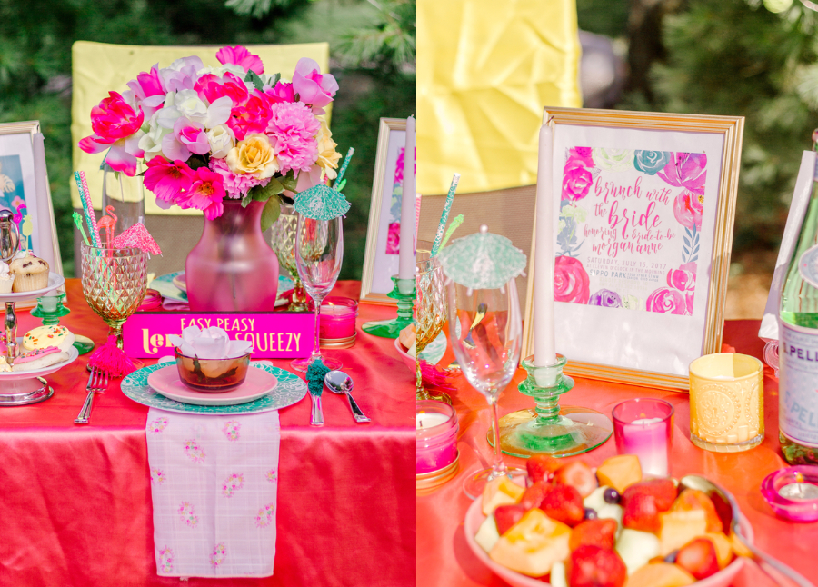 Lilly Pulitzer Inspired Engagement Brunch