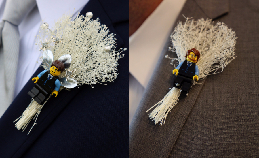Lego and Game themed Wedding