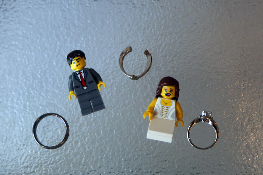 Lego and Game themed Wedding