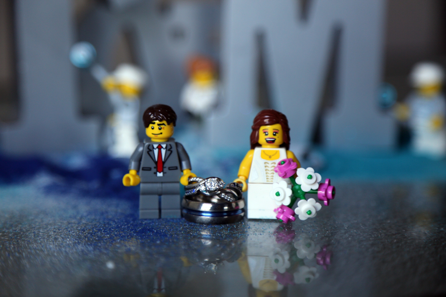 Lego and Game themed Wedding