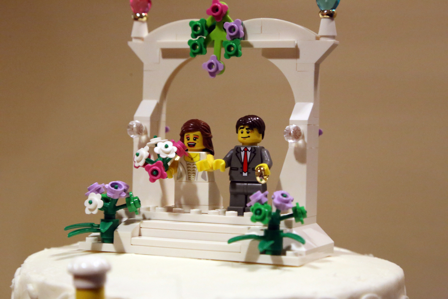 Lego and Game themed Wedding