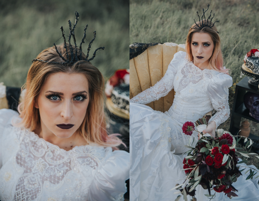 Spooky Bridals : Halloween inspired with a Punk Rock Attitude