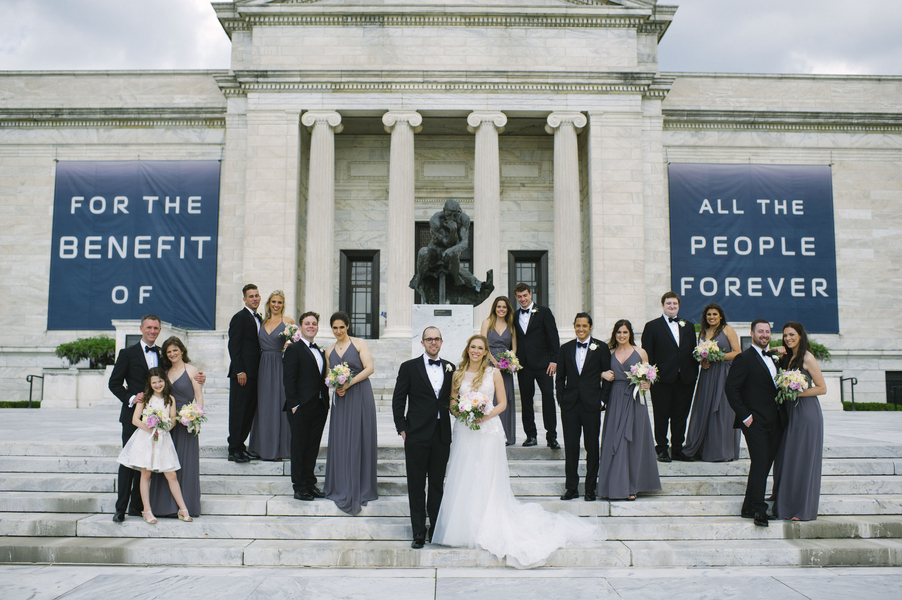 Chic City Floral Filled Wedding