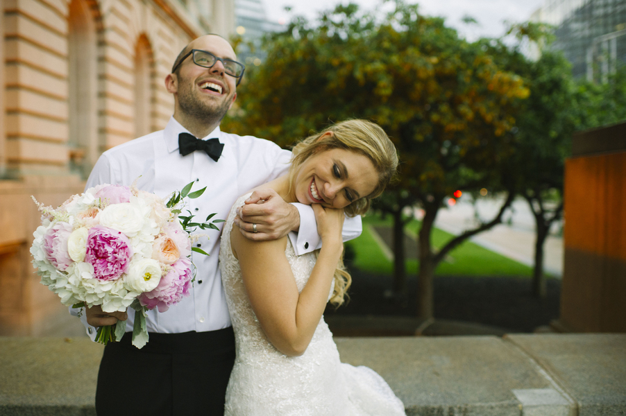 Chic City Floral Filled Wedding