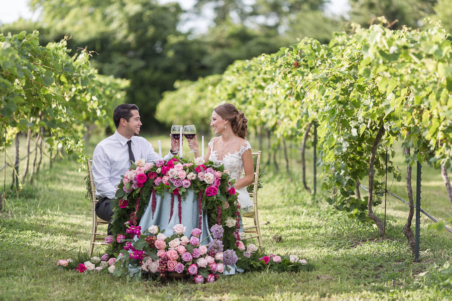 Whimsical Wine Getaway Wedding