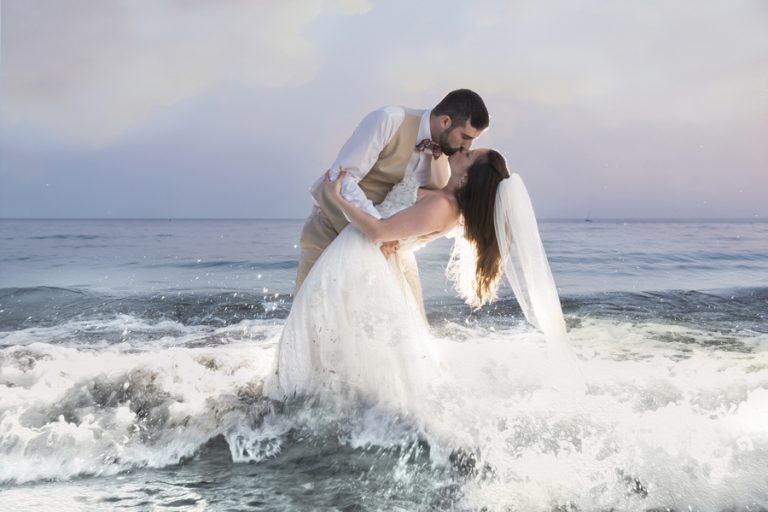 Rock The Dress Styled Shoot in the Ocean - Wedding Fanatic