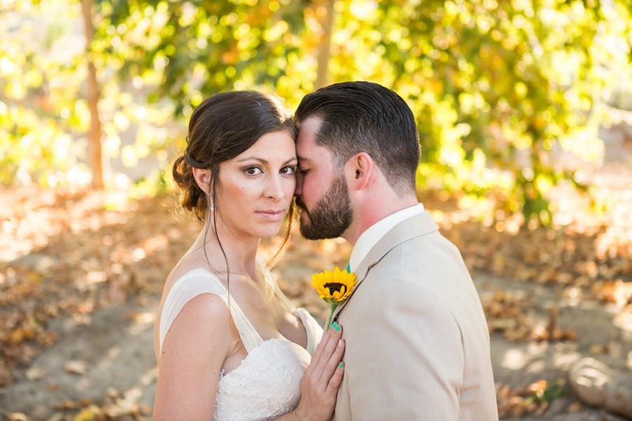 Rustic and Robins Egg Blue California Barn Wedding