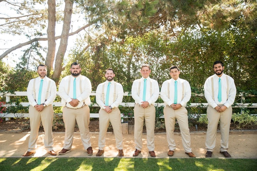 Rustic and Robins Egg Blue California Barn Wedding