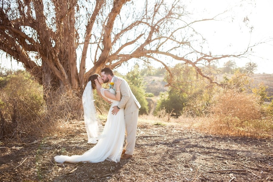 Rustic and Robins Egg Blue California Barn Wedding