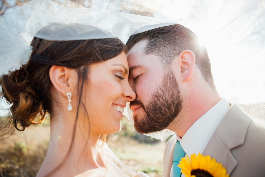 Rustic and Robins Egg Blue California Barn Wedding