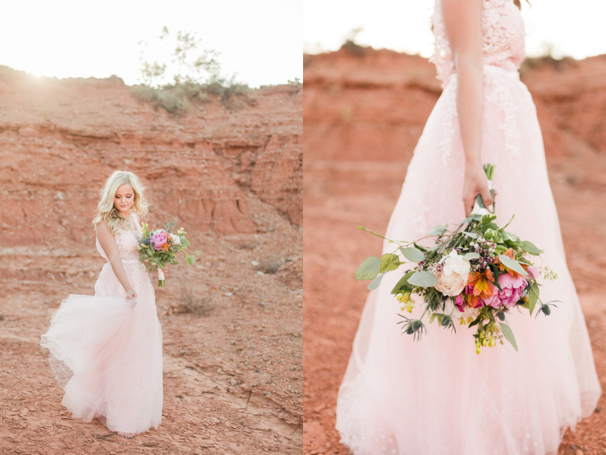 Twirling Tulle at Palo Duro Canyon
