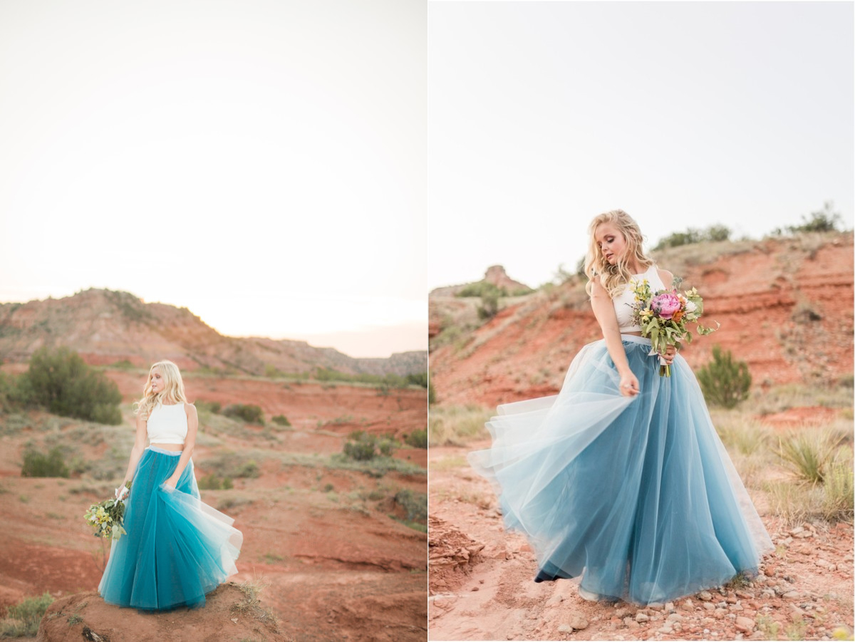 Twirling Tulle at Palo Duro Canyon